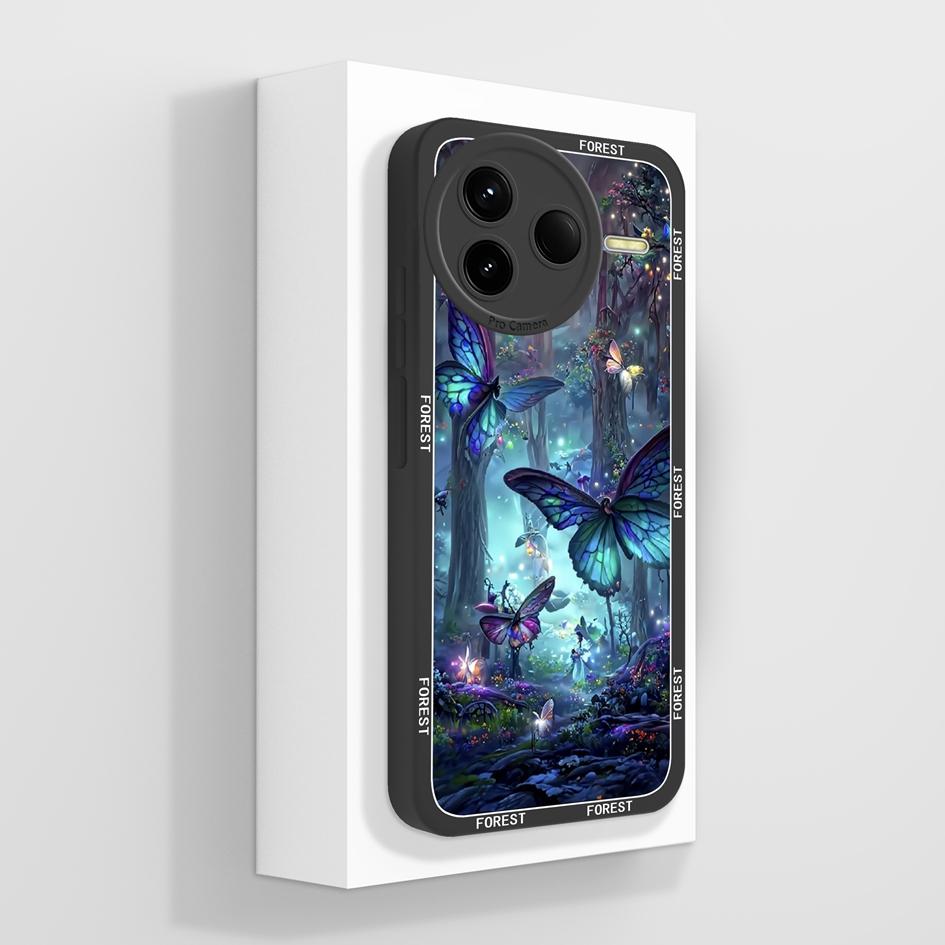 Для Redmi K80 K30 K30i K30S K40 K40S K50 K60 K60E K70 K70E Pro Gaming Ultra Turbo 3 4 Чехол Pretty Flower Мягкий силиконовый противоударный чехол для Redmi Capa