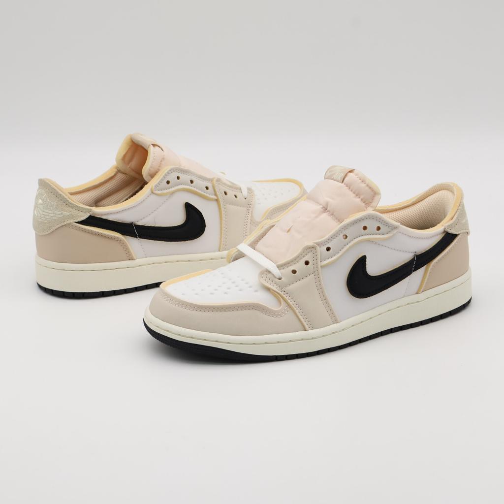 DV0982-100 Nike Air Jordan 1 Low OG EX Кокосовое молоко Парусный Белый (Мужской)