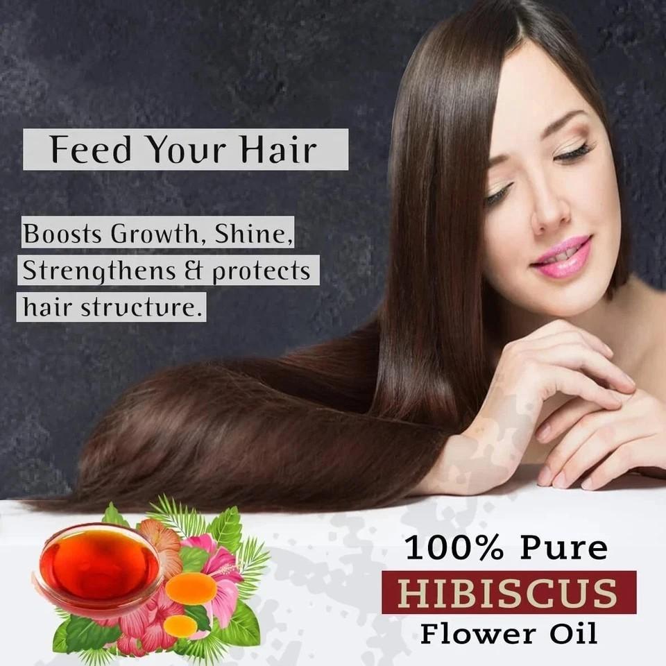 Seyal Hibiscus Oil Pure & Natural Virgin Unrefined Hair and Skin 250ml