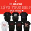 Tshirt Kpop Bts Love Speak Yourself Concert Tshirt Casual Tee Jk Rm Tops Jimin