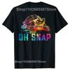 Oh Snap Funny Snapping Turtle Animal Ocean T Shirt Men Oversized Hip Hop Breathable Short Sleeve Harajuku Summer Cotton TShirt