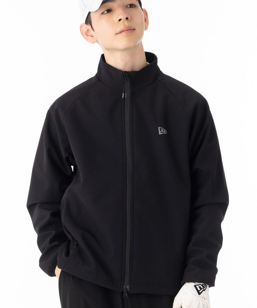 NEW ERA Golf Fullzip Shell Jacket Windproof Black M 15129454 NER37G6386