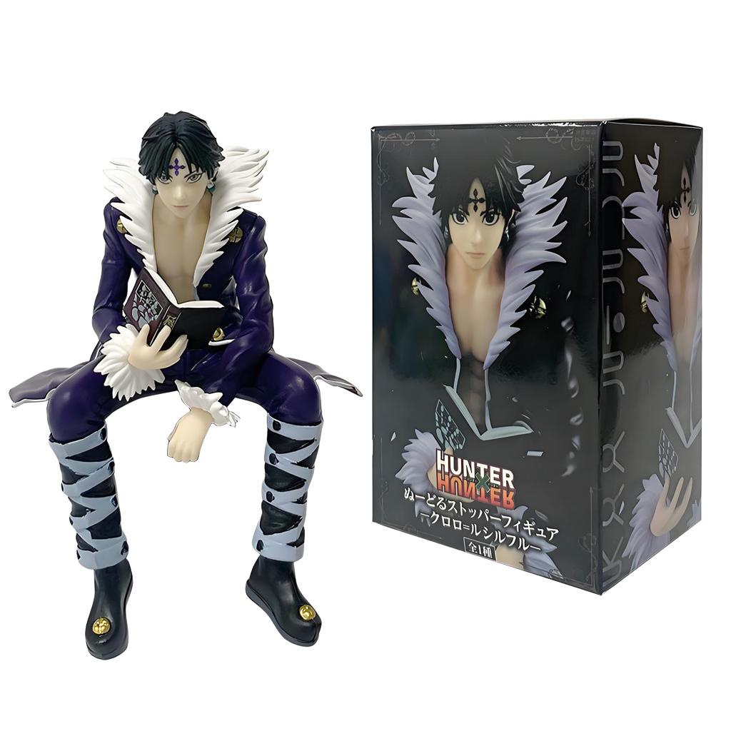 14 см Аниме Фигурка Hunter×Hunter Призрачная труппа Хисока Фигурка Экшн Подставка для лапши Украшение комнаты Подставка для лапши ПВХ Модель Игрушки