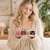 Tiny Bag Boutique 3D Набор для рукоделия с бусинами, набор из четырех предметов, включает модели сумочек с бусинами, подробные инструкции по вышиванию бисером и материалы для творческой сборки