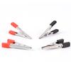 10Pcs Crocodile Clips Plastic Handle Testing Metal Alligator Clips Clamps