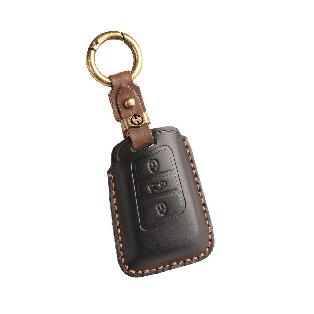 The retro key cover is suitable for Volkswagen's new Suiteng Langyi Exploration Song Yingdu Exploration Yue X car bag leather protective case