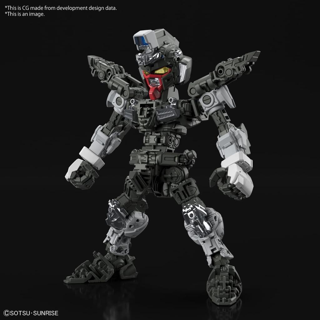 BANDAI SPIRITS MGSD Mobile Suit Gundam SEED Freedom Gundam Pre-Colored Plastic Model Kit 2619354