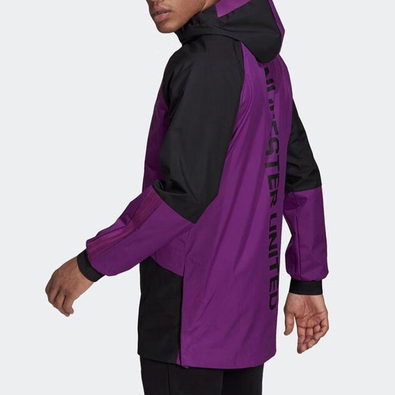 adidas Куртка Манчестер Юнайтед Мужская Фиолетовая GR3910