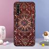 Персидский ковер Цветочный узор Для Huawei Nova 12i 12s 11i 8i 7i 9 10 SE Y60 Y61 Y70 Y72 Y73 Y90 Y91 P20 P30 P40 Lite Чехол