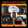 Адаптер USB Wire to Wireless Carplay Android Auto с функцией Plug and Play для интеллектуальных систем автомобиля Ai BOX Поддержка Netflix YouTube Spotify