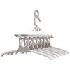 Twin Mall Laundry Drying Rack, Aluminum Stretchable 7-Row Rack, Set of 2, TA-7-2