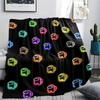 1PC Among Us Patterned Flannel Blanket Suitable For All Seasons for Home Decor Warmth and Comfort Gifts Holiday Present
