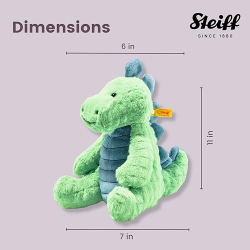 Плюшевая игрушка Steiff Spot the Stegosaurus, 28 см, Динозавр Steiff Spot the Stegosaurus