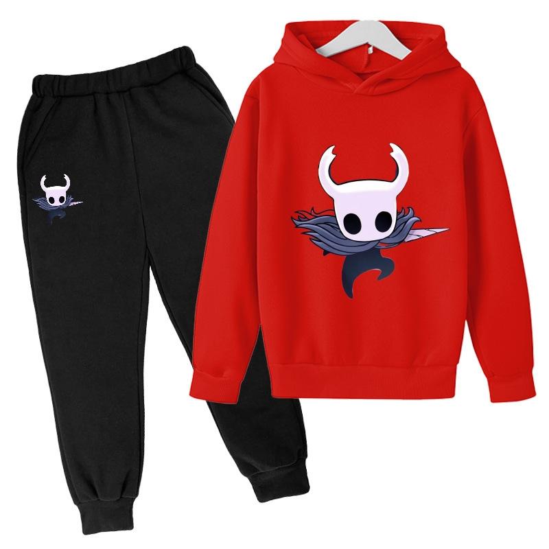 Горячая игра Hollow Knight детские Худи дети Мода Новые Популярные Личность Аниме Худи Харадзюку Толстовки комплекты худи для мальчиков
