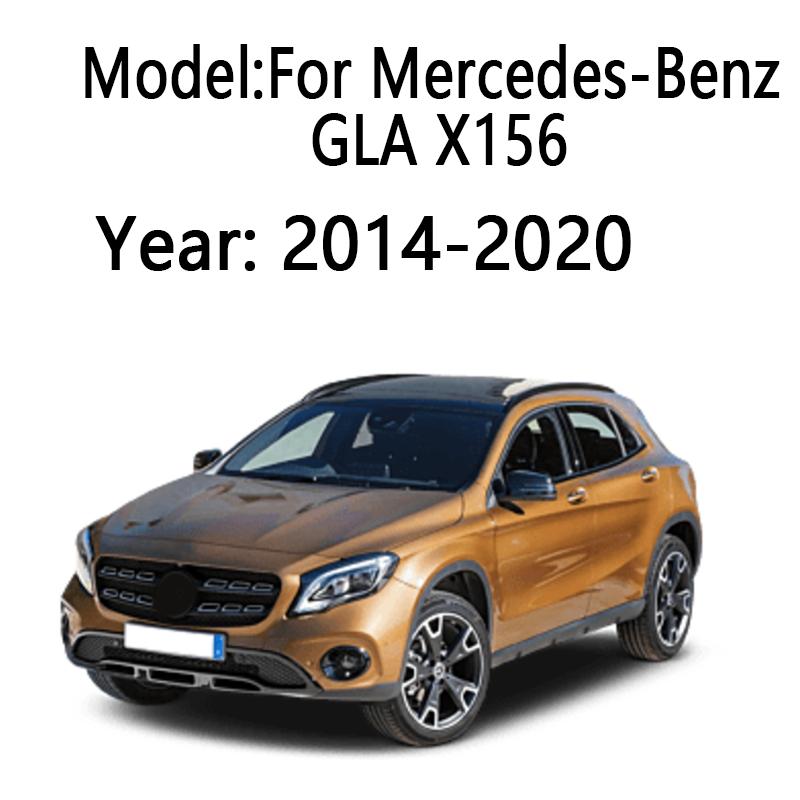 For Mercedes-Benz GLA X156 200 180 220 2014-2020 Window Door Visor Vent Awning Sun Rain Wind Guard Cover Deflector Accessories
