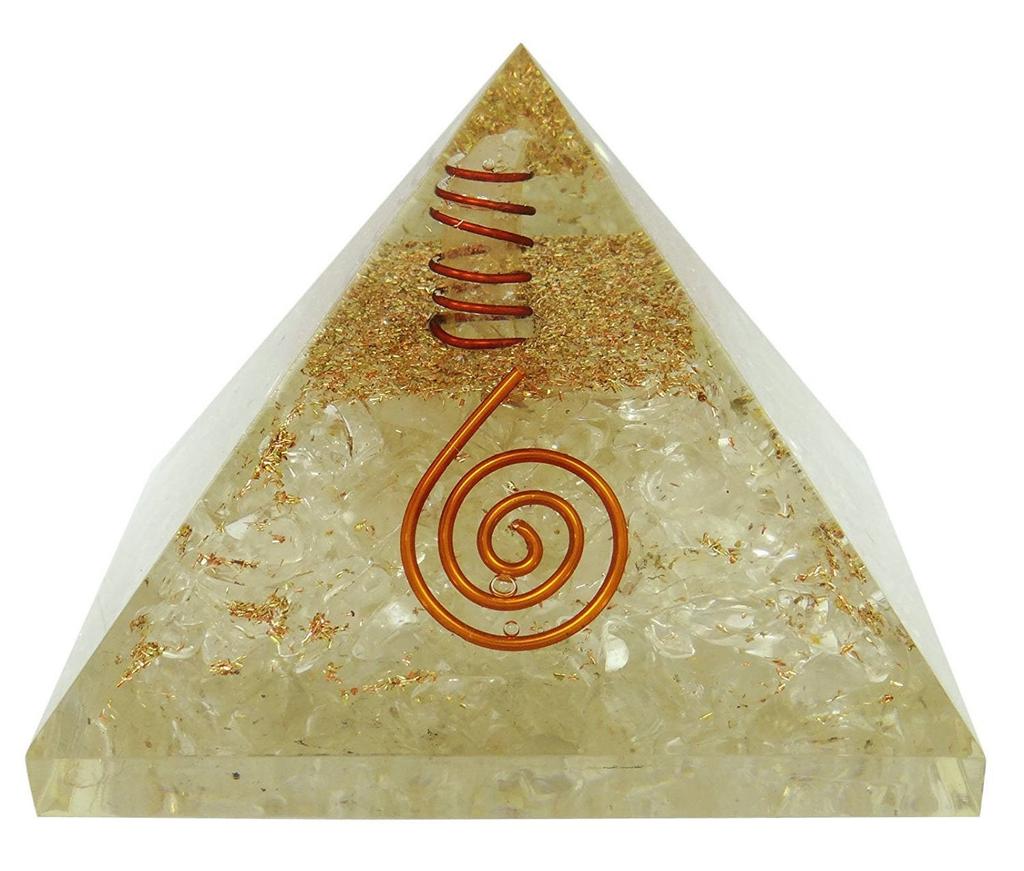 Harmonize Черный турмалин оргоновая пирамида Исцеляющий кристалл ЭМП Защита Медитация Йога Генератор энергии с медной чакрой Symobol Home D cor