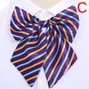 Women Bowties Striped Bow Ties Silk Tie Bow Tie Butterfly Neck Wear Collar
