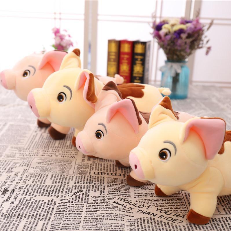 Plush Charming Pig Stuffed Animal In Cartoon Style Perfect For Kids Present Birthday