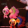 Goldfish Lantern DIY Assembly Handheld Lantern for Kids Battery Powered Chinese Traditional Lantern for Mid-Autumn Festival Spring Festival