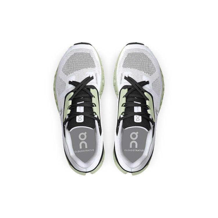 ON Cloudstratus Белый Мох Женские Кроссовки Черный 39.98997