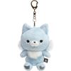 Rilakkuma Chairoi Koguma Plush Toy, Always Together Rilakkuma Series, Outing Plush Keychain, Blue Wolf, MF21301