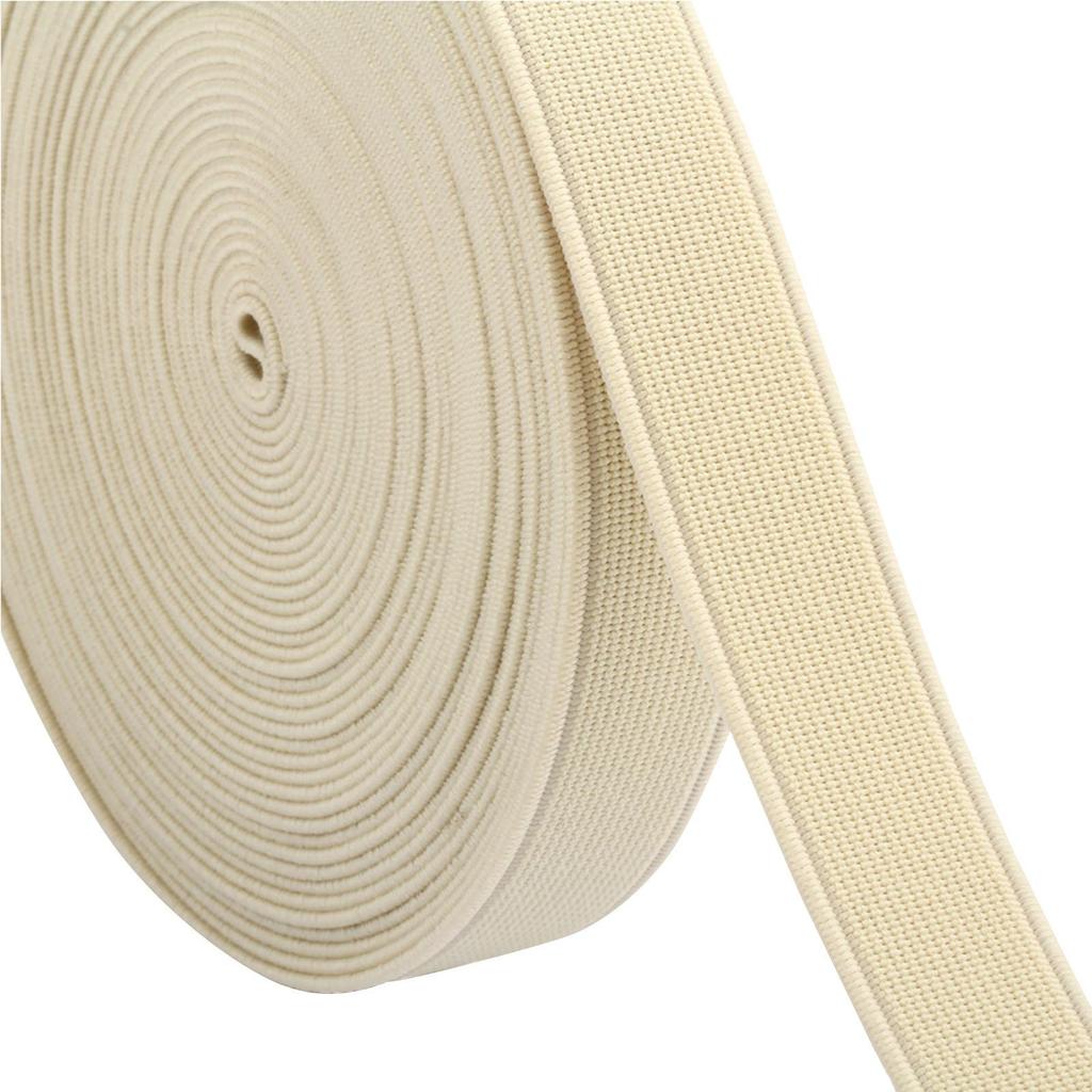 Вязаная резинка шириной эластичной веревки Ремесленная эластичная веревка шириной 28 м/2,5 см