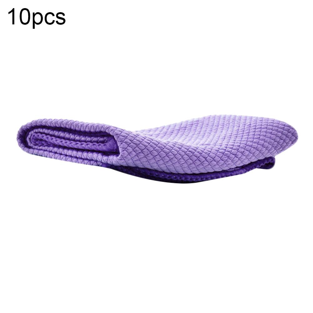 10 шт., домашняя кухня, мягкая ткань для очистки от пыли, посуда, тряпка для мытья автомобиля, полотенце