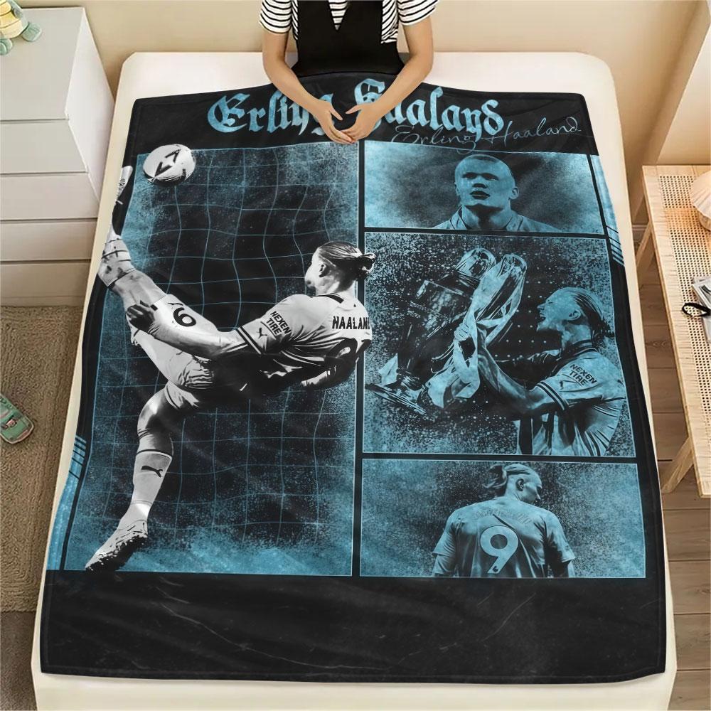 Erling Haaland Pride Blanket, High quality Comfortable for All Seasons, Home Decor, Warmth and Comfort