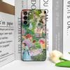 Роскошный красивый чехол для телефона девушки для Samsung Galaxy S25 S24 S23 Ultra S22 Plus S21 FE S25 Edge Мягкая крышка Coque Искусство Клода Моне