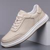 Men Genuine Leather Shoes High Quality Casual Sneakers Luxury Non-slip Sport Shoes for Men Comfortable Platform Footwear