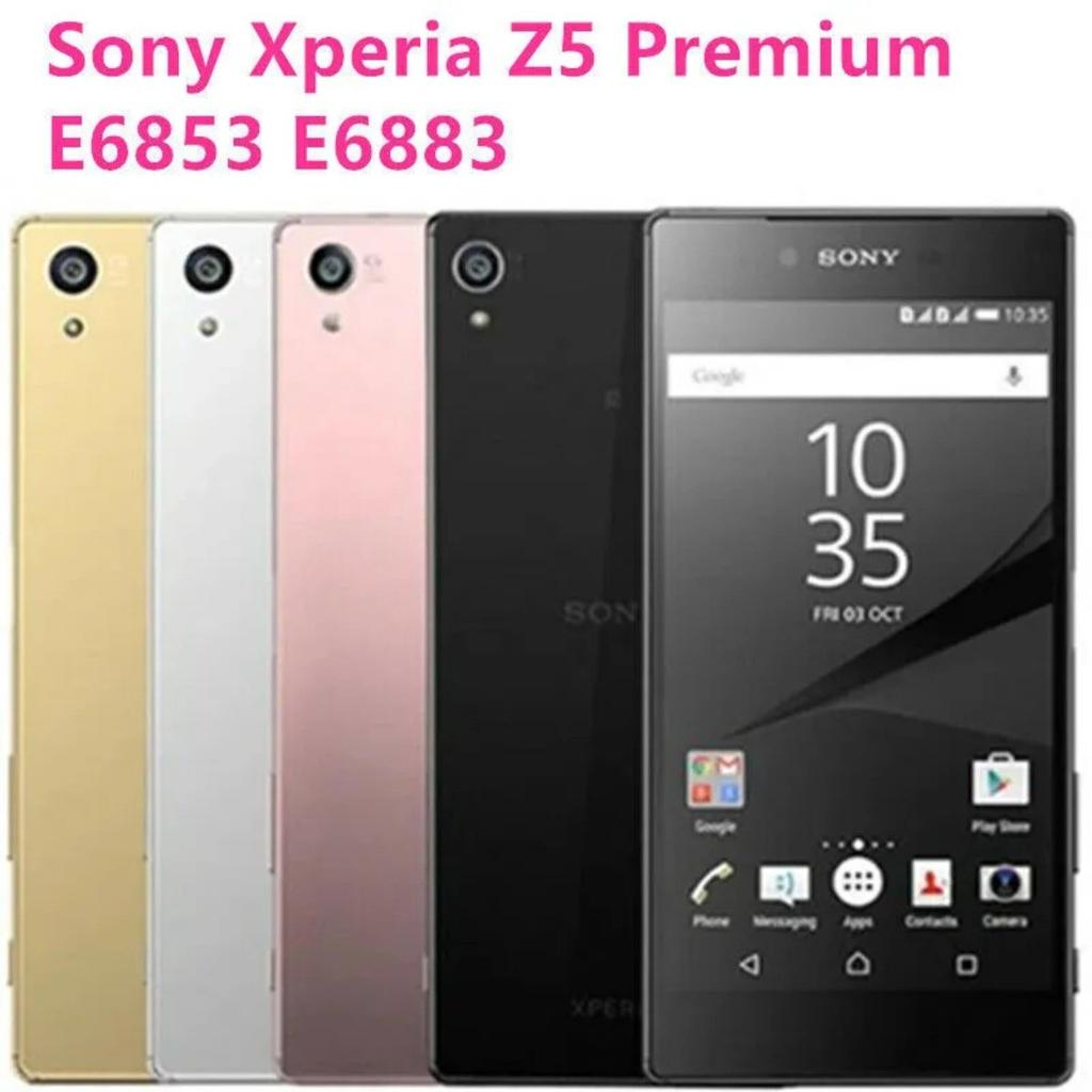 Восстановленный Sony Xperia Z5 Premium Оригинальный 4G LTE Оригинальный 3 ГБ ОЗУ 32 ГБ ПЗУ 23 МП Разблокированный смартфон