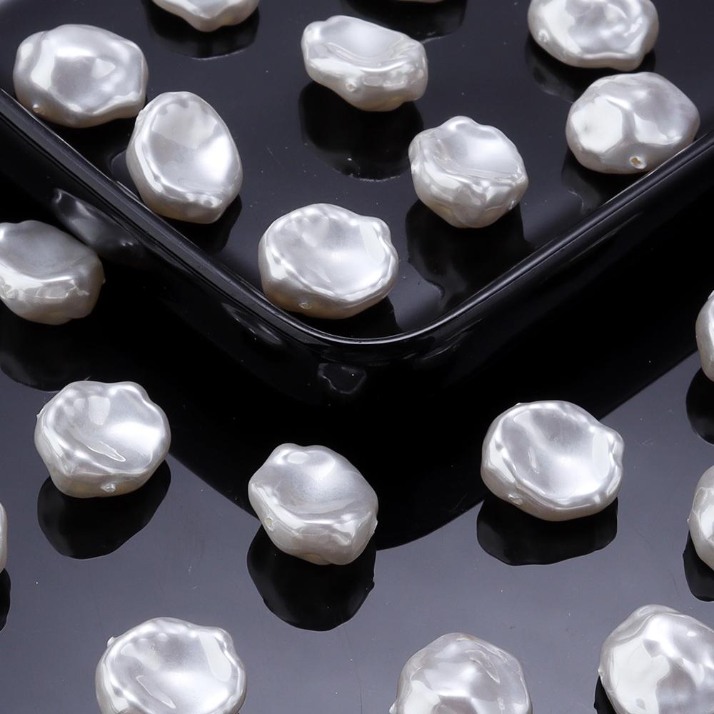10Pcs Irregular ABS Imitation Pearls Beads Acrylic Loose Beads For Jewelry Making DIY Necklace Earrings Supplies Accessories