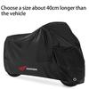 EAV3 Motorcycle Cover Waterproof Dustproof UV Protective Outdoor Scooter Motorbike Rain Cover for Honda CRF CB CR XR CRM CBR 125 250