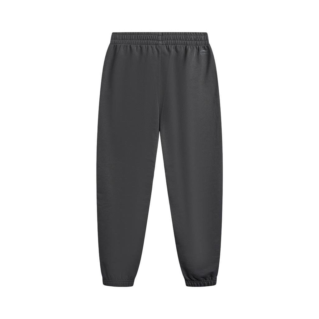 Li Ning Спортивный стиль жизни Серия Логотип Вышитые буквы Спортивные штаны Вязаные джоггеры Мужские штаны AKLW271-1