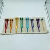 Aluminum Alloy Tuning Forks Medical Eight Colored Set Healing Tuning Fork Diapason Therapy Musical Instruments Yoga Meditation Accessory