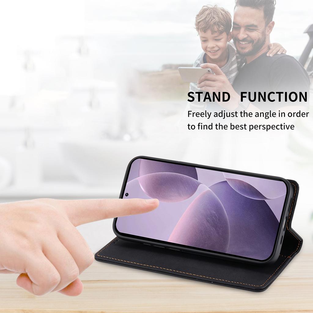 DF-05 Для Xiaomi Poco F6 Pro 5G/Redmi K70 5G/K70 Pro 5G Чехол с RFID-блокировкой, чехол для телефона из ПУ кожи