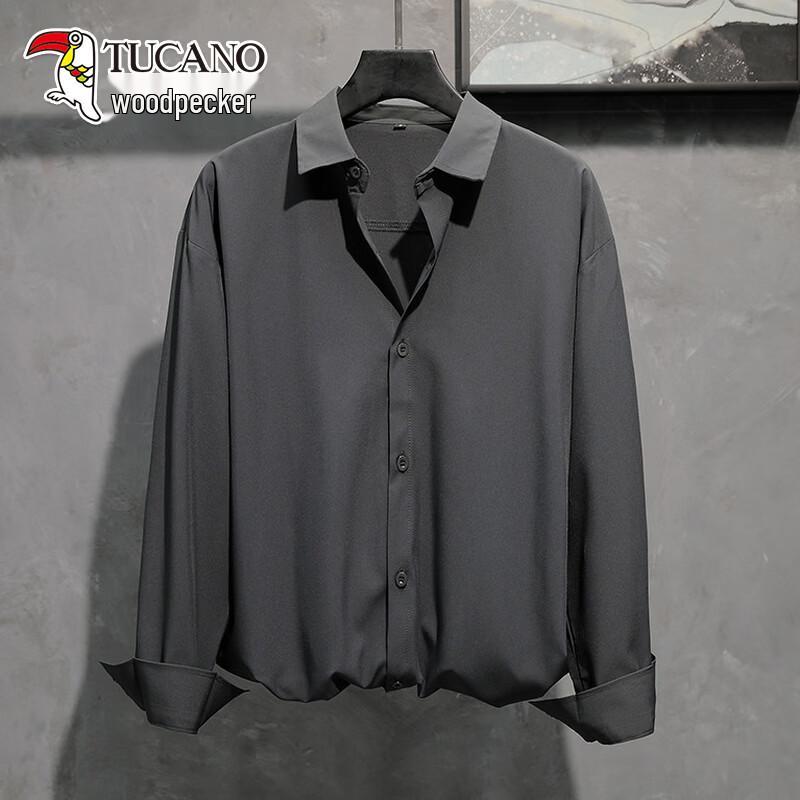 Tucano Мужская премиальная рубашка с длинным рукавом в стиле business casual
