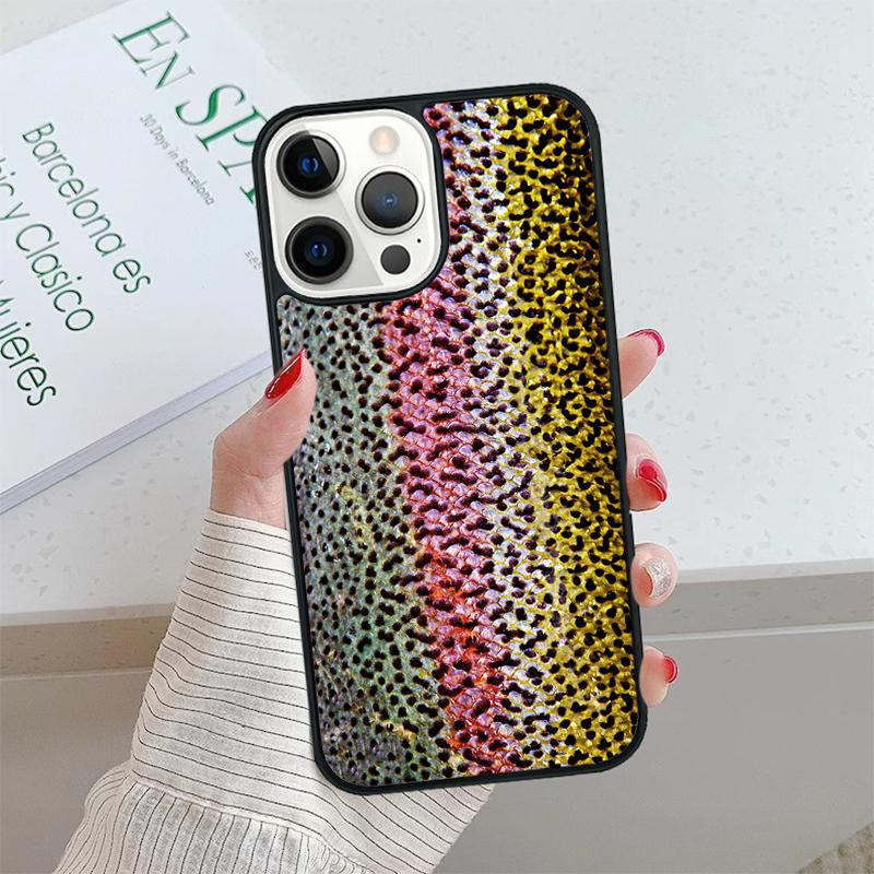 Чехол для телефона Fly Fishing Brown Trout Для iPhone 17 Air 15 16 16e 14 13 Pro Max Coque 12 11 Pro Max Для Apple PLUS fundas