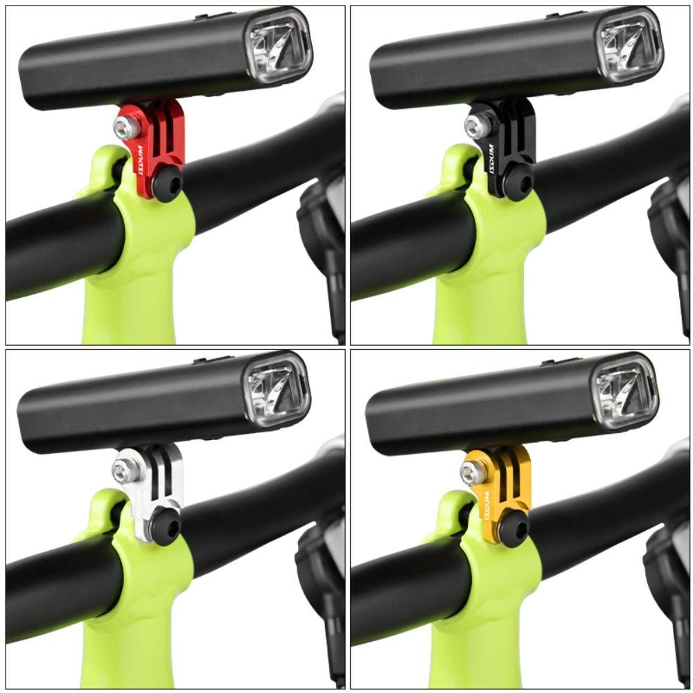 Aluminium Zinc Zinc Alloy Bike Front Light Bracket Front Lamp Code Meter Holder Folding Bike MTB Road