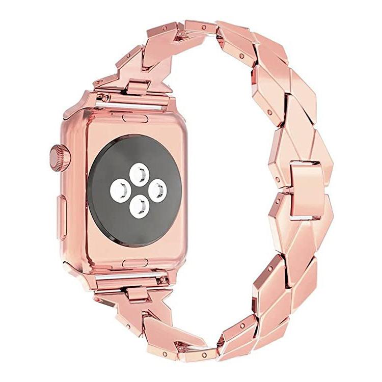 Женский ремешок для Apple Watch, ремешок 49 мм, 45 мм, 44 мм, 42 мм, 38 мм, 40 мм, браслет из нержавеющей стали, браслет для iwatch 6 se 5 4 3 2 1, металлический ремень