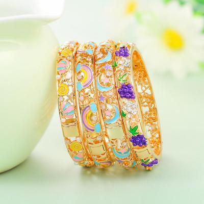 Детский открытый бриллиантовый браслет Widney Beijing Cloisonné — подарок в национальном стиле