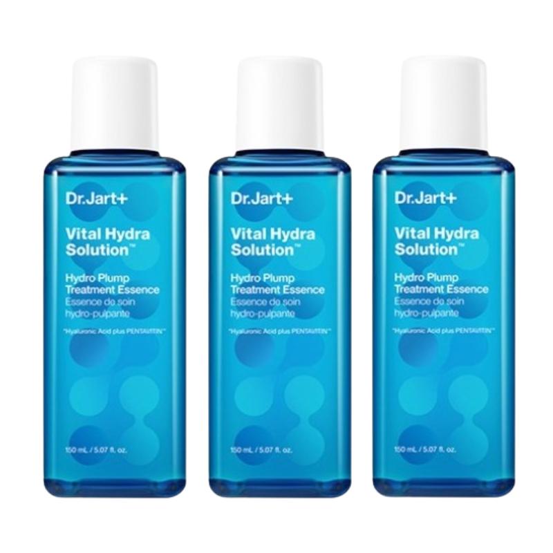 Dr.Jart+ Эссенция для глубокого увлажнения Vital Hydra Solution Hydro Plump Treatment Essence 150 мл – Увлажняющая водная эссенция, Легкий усилитель увлажнения для сухой кожи