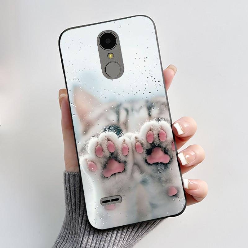 Чехол для LG K4 2017 X230/LG K8 2017 X300 Тонкий Чехол Эстетичный Роскошный Милый Крутой Мальчики Девочки Черный Матовый Мягкий Силикон Задняя Крышка