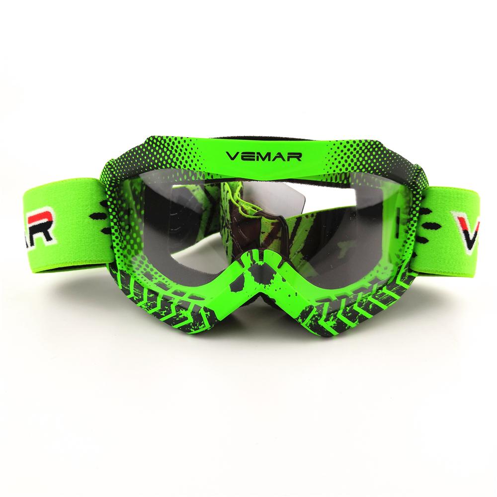 Vemar Мотоциклетные очки для детей, детские очки для гонок на мотоциклах MX MTB, внедорожные мотоциклетные очки для мотокросса, шлем gafas
