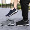2025 new men's cloth shoes autumn foreign trade casual shoes adjustable Velcro flying woven old Beijing cloth shoes