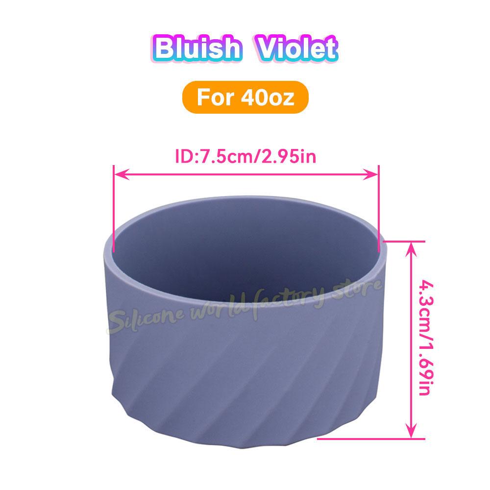 Силиконовый чехол на дно чашки SW 40 унций/30 унций для тамблера Stanley Adventure Quencher, для бутылки для воды IceFlow с откидной соломинкой, рукав 7,5/7 см