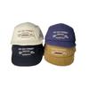 Soft top short brim letter embroidered cap children's men's spring and summer thin breathable baseball cap casual versatile tide