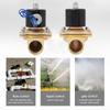 DC12V R1 DN25 Normal Closed Zinc Alloy Electric Magnetic Solenoid Valve for Water Air Oil
