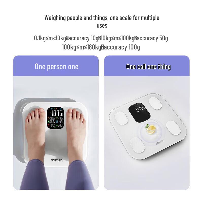 Xiangshan Smart Body Fat Scale with Heart Rate Monitor