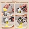 Stainless Steel Cheese Grater Handheld Manual Rotary Butter Shredder Multifunctional Fruits Cheese Shred Tools Kitchen Gadgets